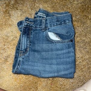 Boys children place jeans